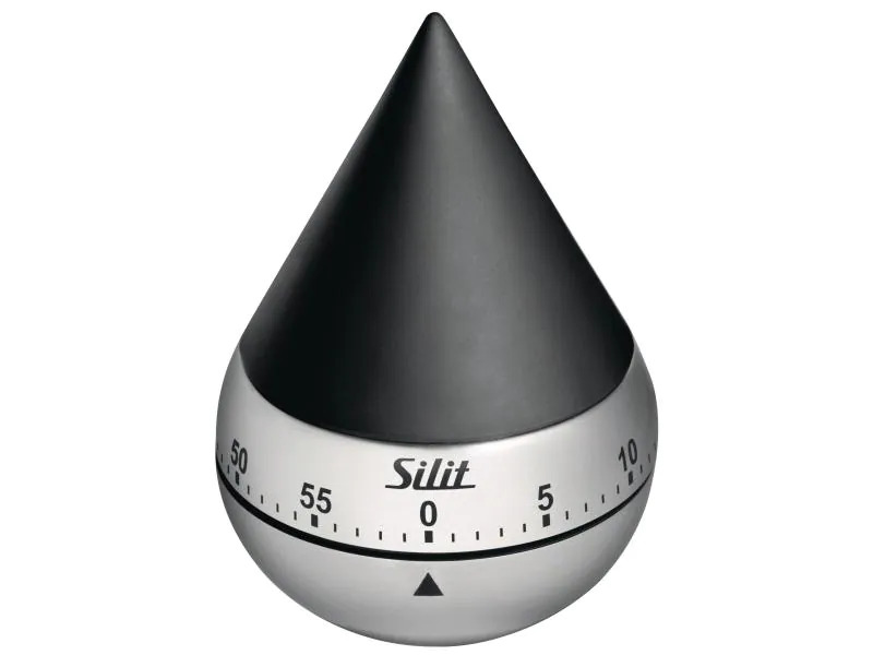 Silit Küchentimer Swing Schwarz/Silber