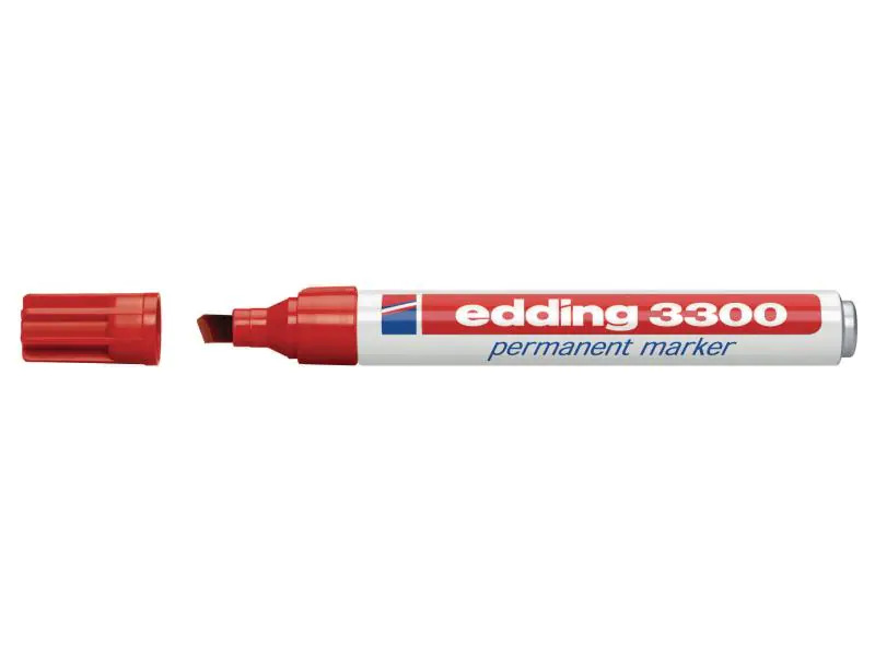 edding Permanent-Marker 3300 Rot