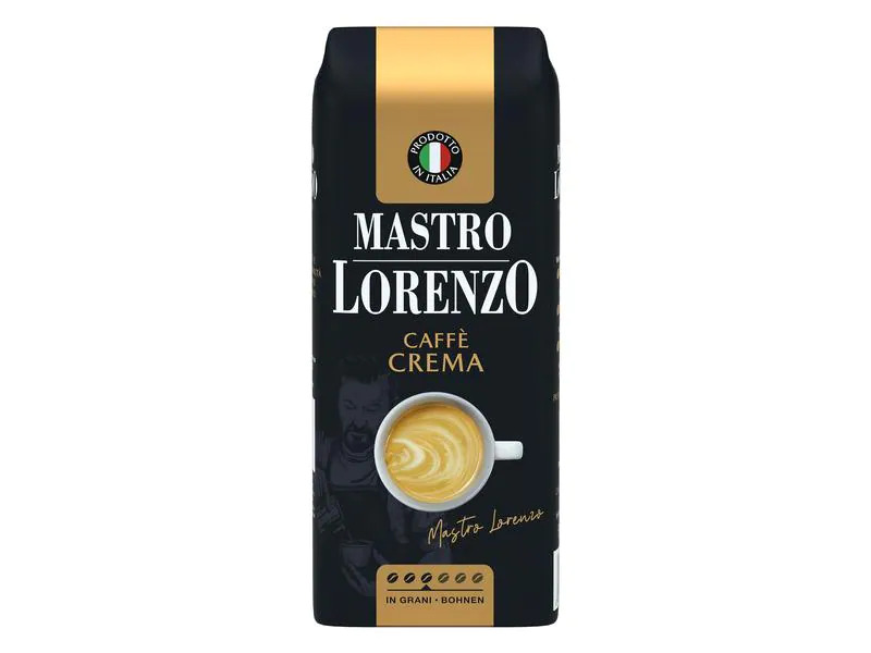 Mastro Lorenzo Kaffeebohnen Crema 500 g