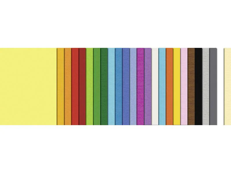 URSUS Tonzeichenpapier A4 500 Blatt à 25 Farben
