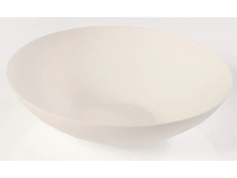 Sier Einwegteller Bagastro 20 cm, 20 Stück, Weiss