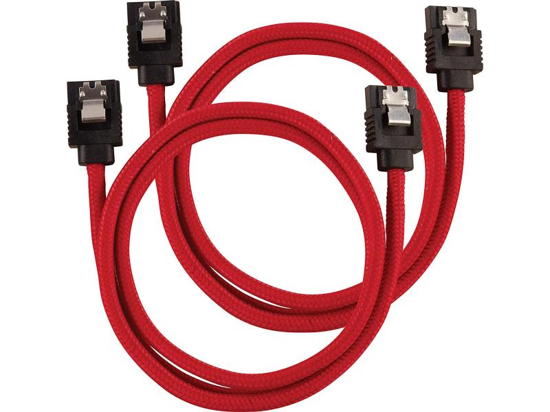Corsair SATA3-Kabel Premium Set Rot 60 cm