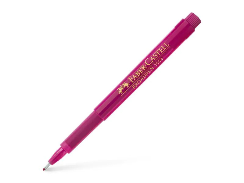 Faber-Castell Fineliner Broadpen 1554 0.8 mm, Pink