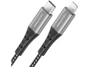 deleyCON USB 2.0-Kabel  USB C - Lightning 1 m