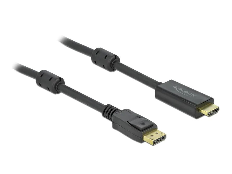 Delock Kabel aktiv DisplayPort - HDMI, 2 m