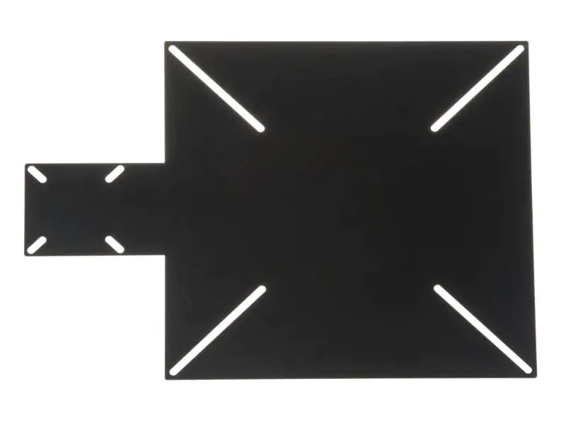 Audioraq VESA Adapter Platte, Metall, schwarz