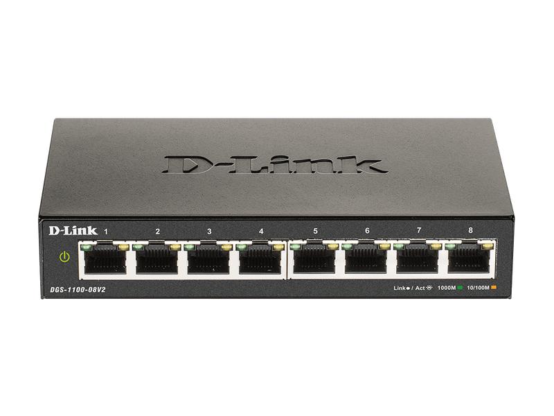 D-Link Switch DGS-1100-08V2 8 Port