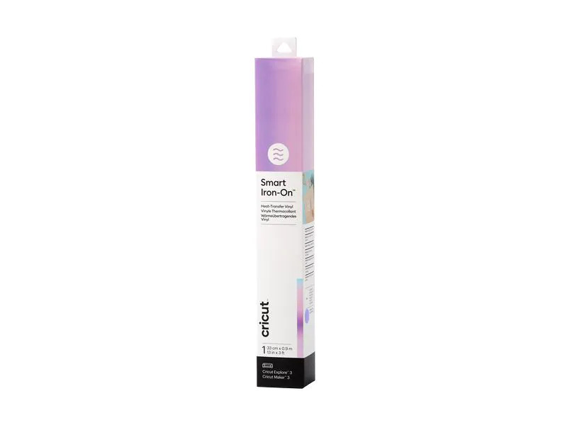 Cricut Aufbügelfolie Smart Holo 33 x 91 cm, 1 Stück, Blau