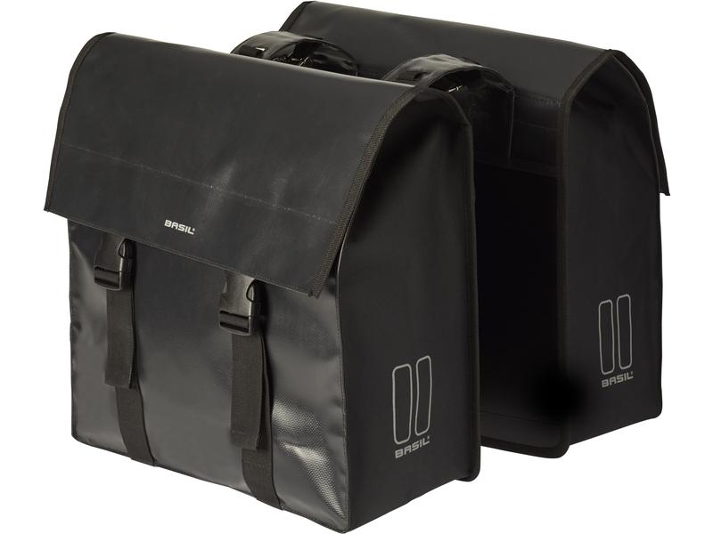BASIL Doppelseitentasche Urban Load Schwarz