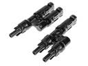 Autarking Steckverbinder Set MC4 Abzweiger 2x F-M &amp; 2x M-F