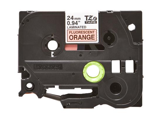 Brother Beschriftungsband TZe-B51 Schwarz auf Orange
