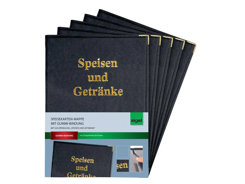 Sigel Sichtbuch A4, Schwarz
