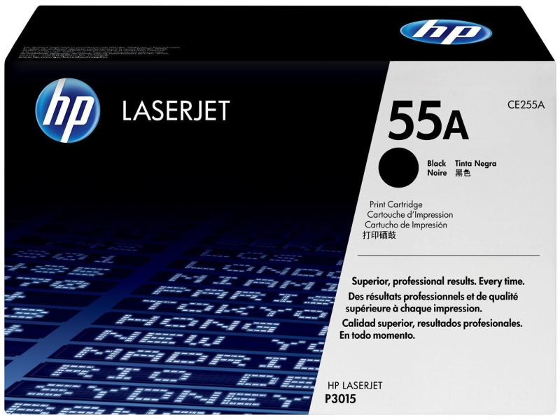 HP Toner Nr. 55A (CE255A) Black