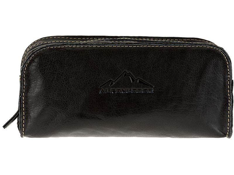 Alpenleder Etui Mainau Ebenholz
