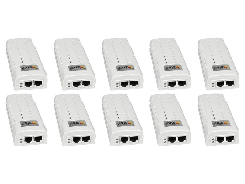 Axis PoE Injector T8120 15 W Indoor 10 Stück