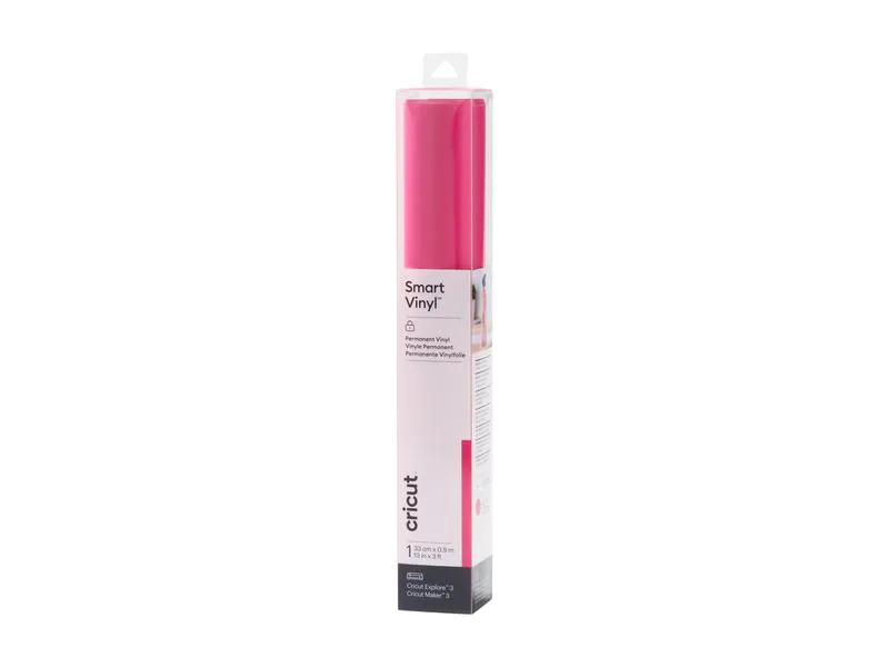Cricut Vinylfolie Smart Matt Permanent 33 x 91 cm, Pink