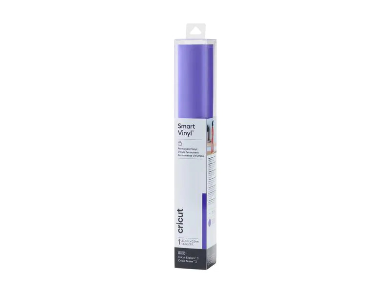 Cricut Vinylfolie Smart Matt Permanent 33 x 91 cm, Violett
