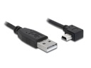 Delock USB 2.0-Kabel 90°gewinkelt USB A - Mini-USB B 5 m