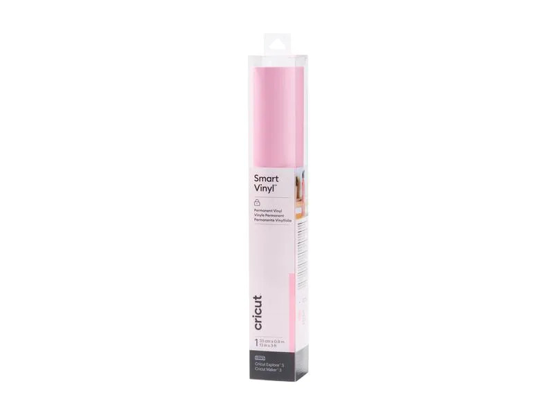 Cricut Vinylfolie Smart Matt Permanent 33 x 91 cm, Rosa