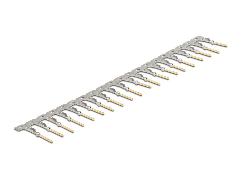 Delock Crimp-Kontakte für D-Sub HD Crimp Stecker 40 Stück