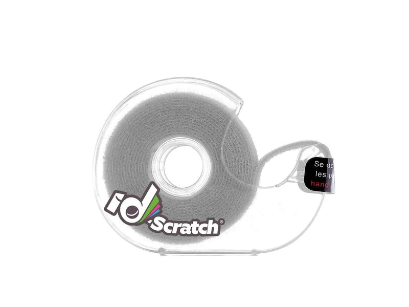 Patchsee Klettband-Box ID-SCRATCH Dispender Box Grau