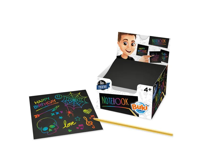 Buki Malset be tenns scratch notebook