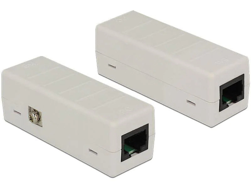 Delock Isolator RJ45 6KV 1 Stück, Überspannungsschutz