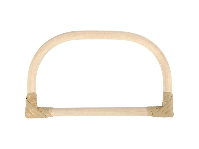 Creativ Company Taschengriff 15.5 x 9 cm Bambus