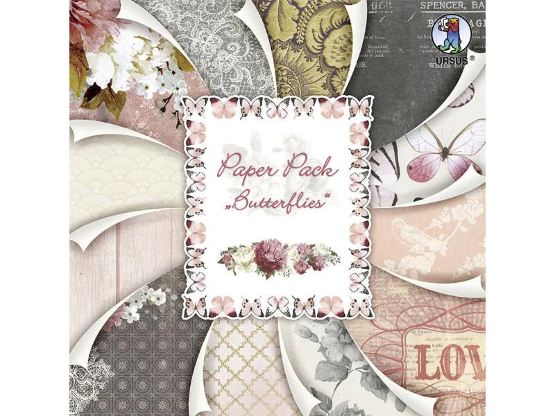 URSUS Designpapier 190 g/m² 24 Blatt