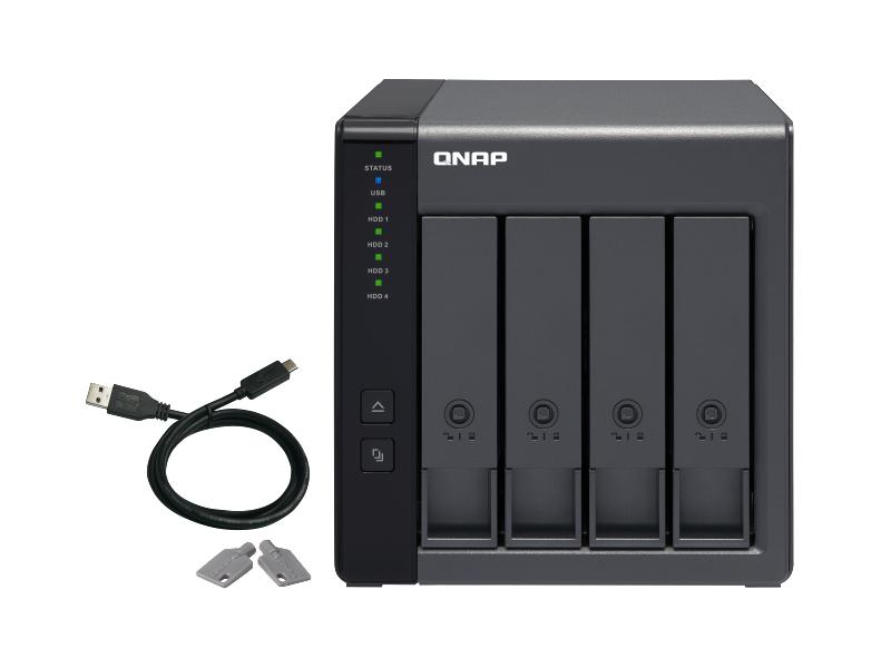 QNAP NAS-Erweiterungsgehäuse TR-004, 4-bay, USB 3.0