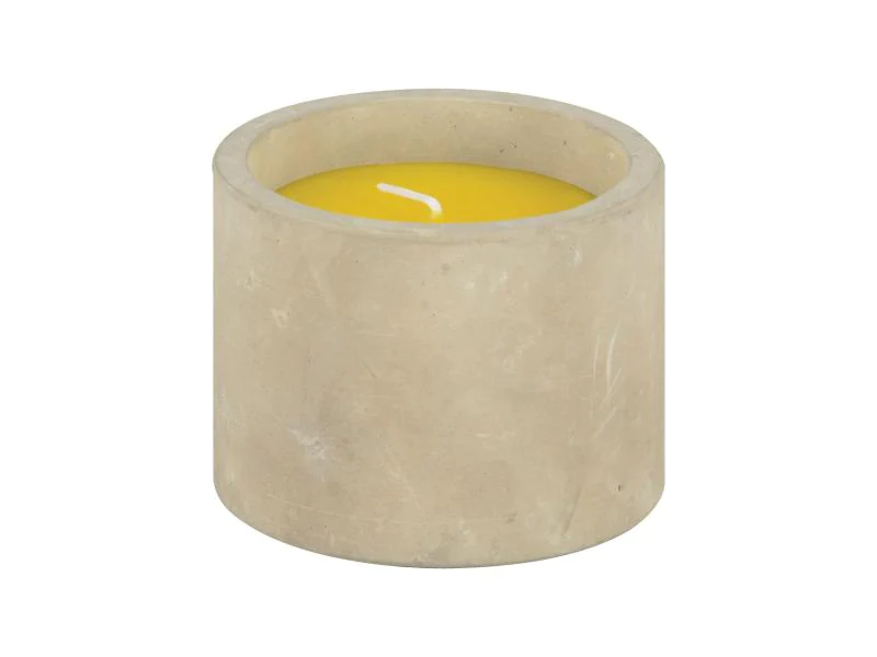 Esschert Design Gartenkerze Citronella im Betontopf