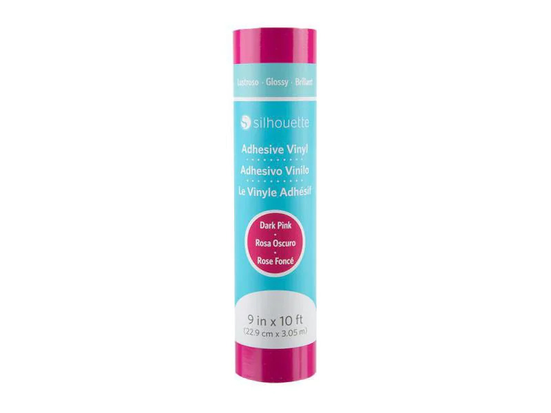 Silhouette Vinylfolie Glossy 22.9 cm Dunkelpink