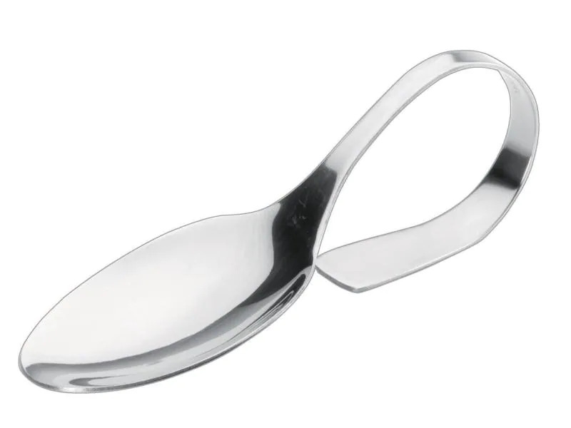 Ibili Fingerfood-Löffel 6 Stück, Silber