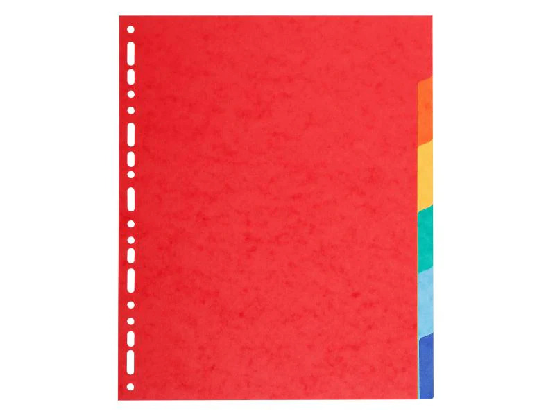 Biella Register TopColor Rot, 6-teilig