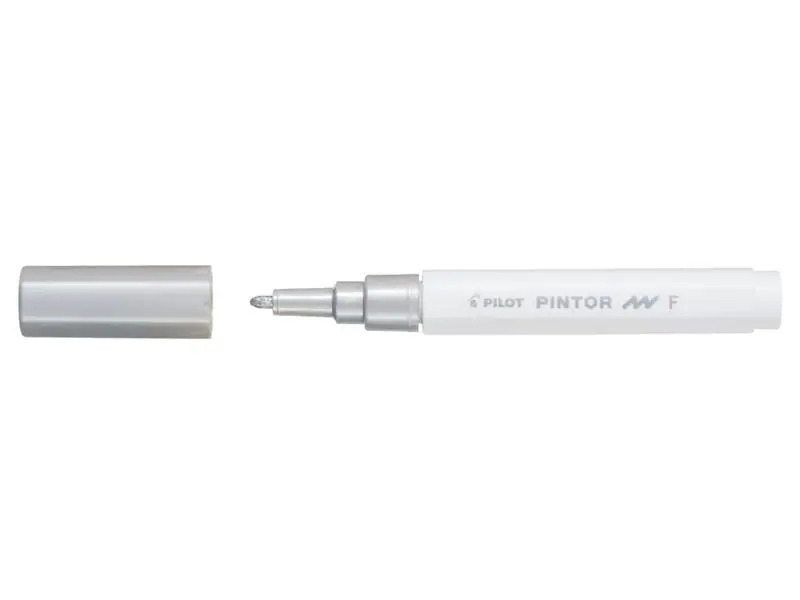 Pilot Permanent-Marker Pintor Fein Metallic Silber