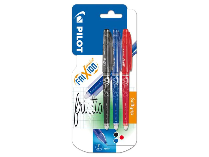 Pilot Rollerball FriXion ball 0.25 mm, Mehrfarbig, 3 Stück