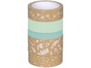 Heyda Washi Tape Natur Blätter Blau