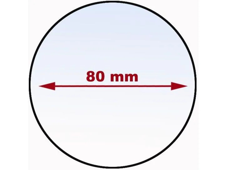 Mirrycle Ersatzspiegel ø 80 mm, für Myrricle E-Bike