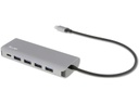 LMP USB-Hub USB Type-C – USB-A 3.0, USB -C Grau