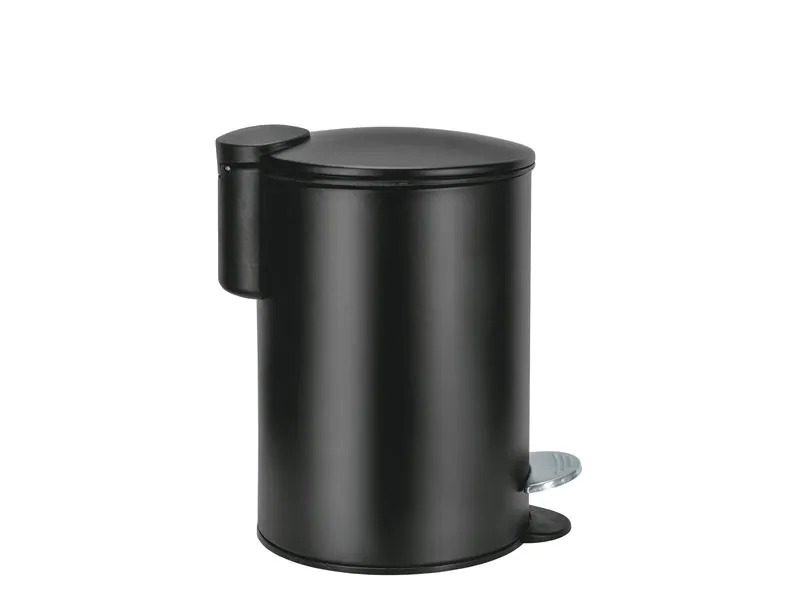Kleine Wolke Treteimer Silence 3 l, Schwarz