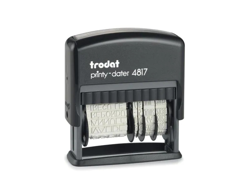Trodat Wort- und Datumsstempel Printy 4817 Französisch