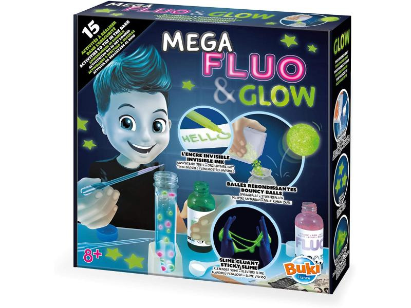 Buki Experimentierkasten MEGA FLUO &amp; GLOW
