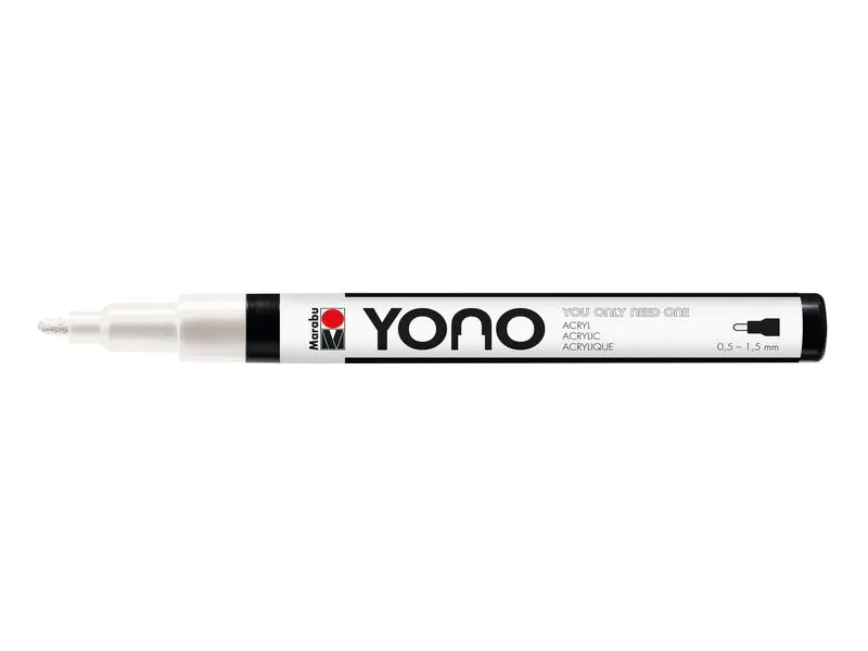 Marabu Acrylmarker YONO 0.5 - 1.5 mm Weiss