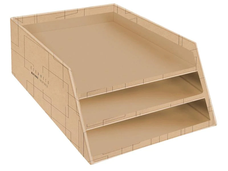 Exacompta Ablagekorb Eterneco A4 Braun
