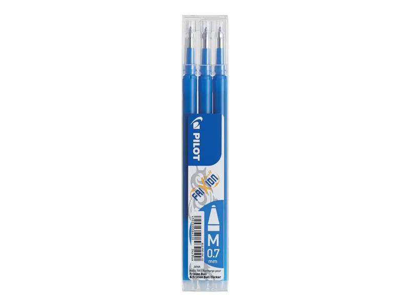 Pilot Patrone FriXion Refill 3 Stück 0.7 mm, Himmelblau