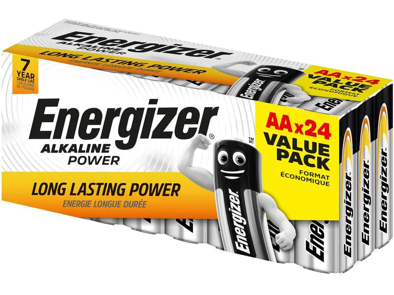 Energizer Batterie AlkalinePower  AA 24 Stück