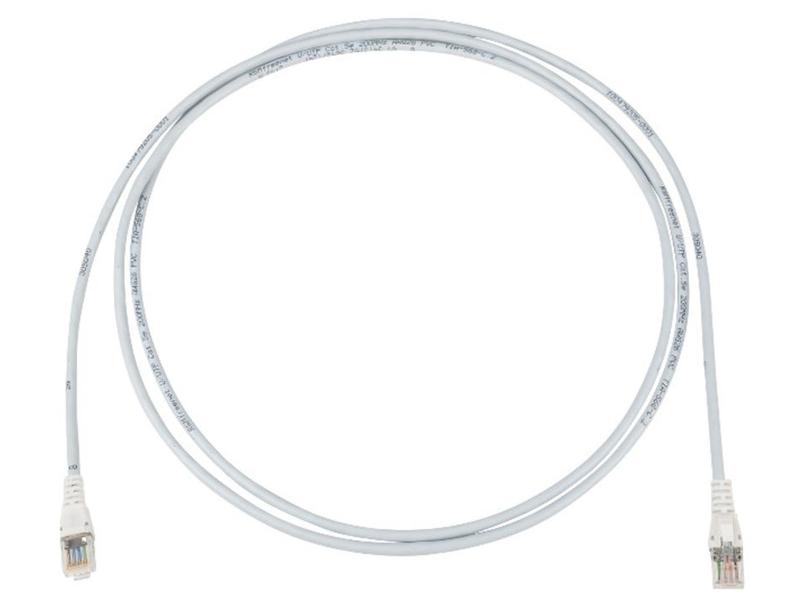 R&amp;M Patchkabel Cat 5e, U/UTP, 1 m, Grau