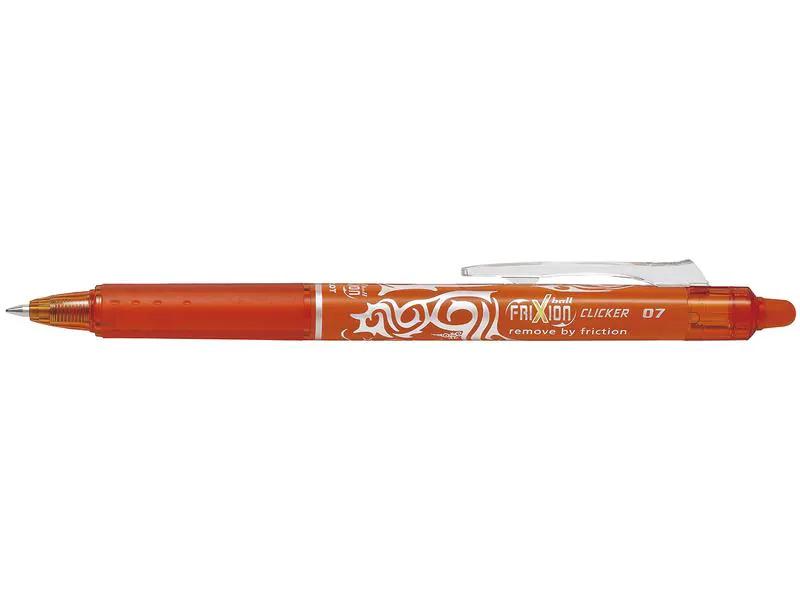 Pilot Rollerball FriXion Clicker 0.7 mm, Orange