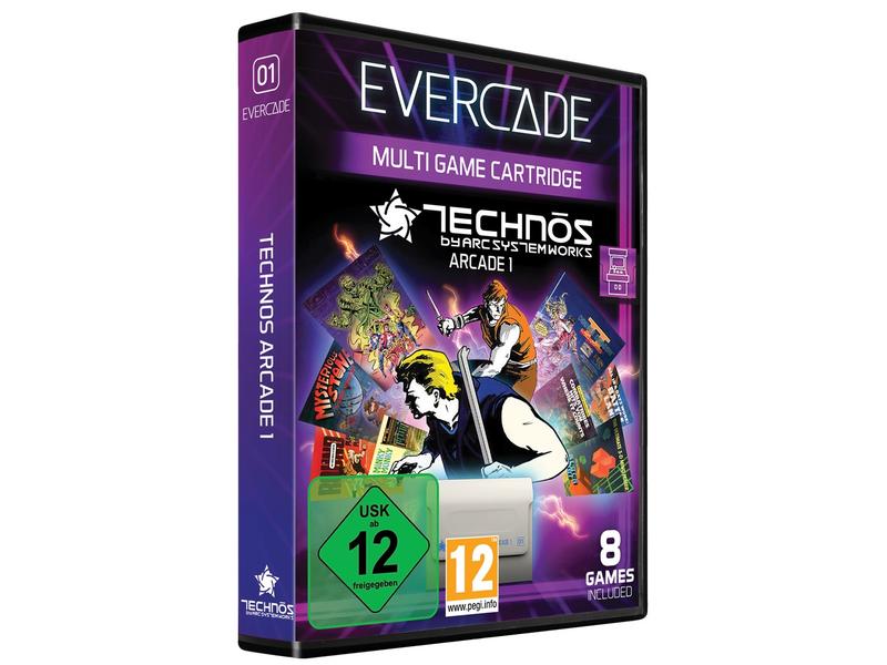 Blaze Evercade Technos Arcade Cartridge 1