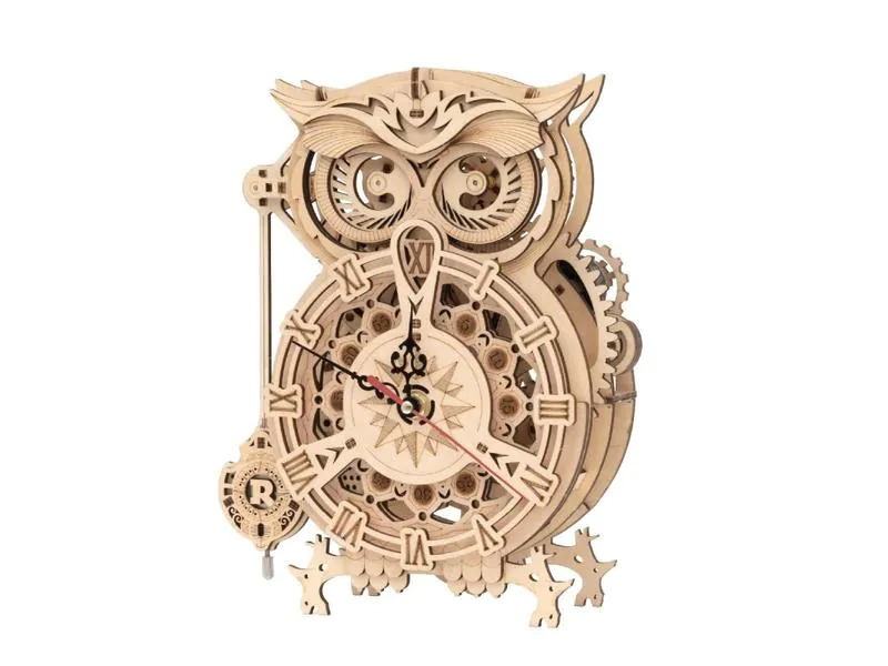 Pichler Bausatz Eulen Uhr